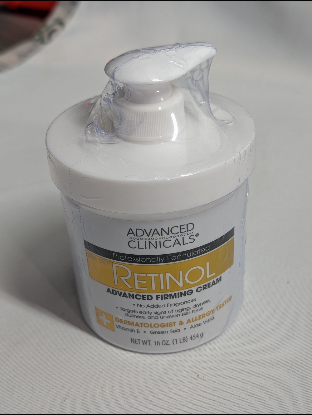 Advanced Clinicals Retinol Advanced Firming Cream - White